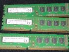 Lot Of 11 Micron 4Gb 1Rx8 Pc3-12800U Ram Desktop Memory