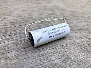 Jantzen Condensatore Z-Cap argento oro 0,68 uF 800 VDC - Foto 1 di 3