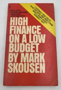 1981 High Finance On A Low Budget By Mark Skousen Paperback - Good - Imagen 1 de 6
