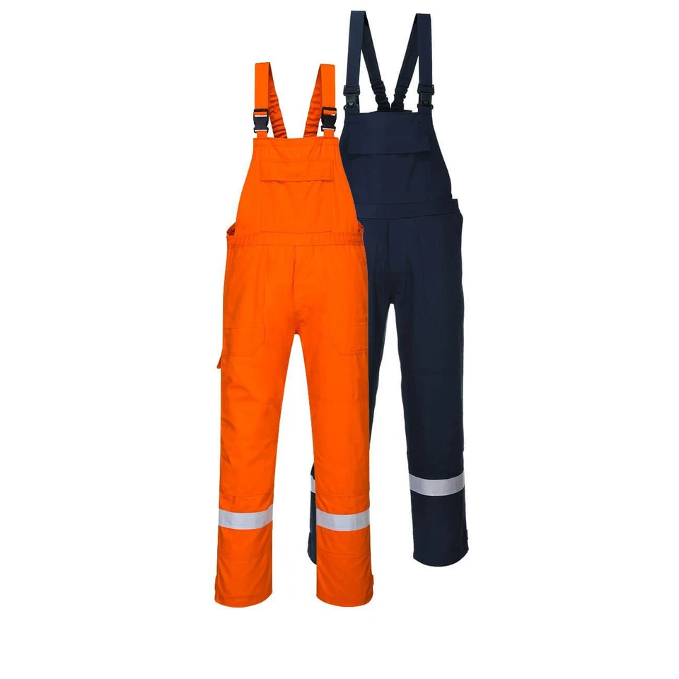 PORTWEST Bizflame Work Bib and Brace FR27 - Image 1 of 1
