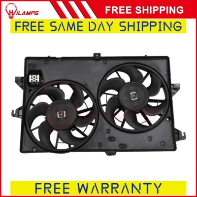 For Ford Contour Mercury Cougar Mystique 620-104 Dual Radiator Cooling Fan - Image 1 of 4