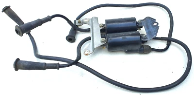 Bobina de ignição Honda VF700C MAGNA com chumbo HT, tampa e suporte par 1984 VF 700 C - Imagem 1 de 4