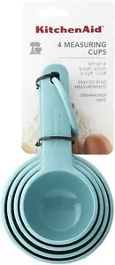KitchenAid Universal Measuring Cups, Set Of 4, Aqua Sky - Picture 1 of 4