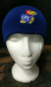 Vintage/Classic Kansas Jayhawks Soft Knit Ear Warmer Band Ear Muff Winter Hat OS - Picture 1 of 4