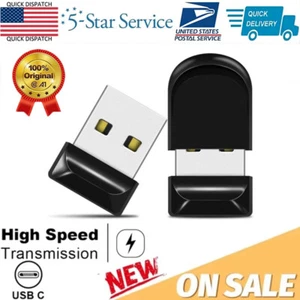 1/2 Packs Small Mini USB 2.0 256GB USB Flash Pen Drive U Disk Memory Disks Drive - Picture 1 of 18