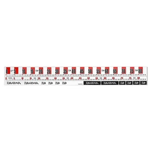 Daiwa DAIWA CP Major Sticker Long Red 406 - Picture 1 of 5