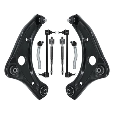 Brazos de control delanteros 8 piezas barras de amarre para Nissan Versa 2012 2013 2014-2017 2018 2019 Foto 1 de 2
