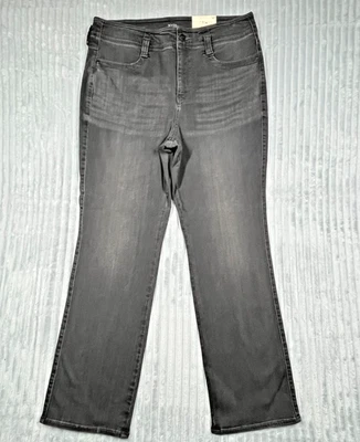 Pantalones de mezclilla rectos para mujer NYDJ Marilyn 16P Lift Tuck Córdoba elásticos preppy 35x30 Foto 1 de 4