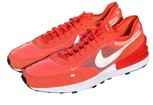 Nike Waffle One SE Men's Size 14 Sneaker Shoes Habanero Red White - Picture 1 of 9
