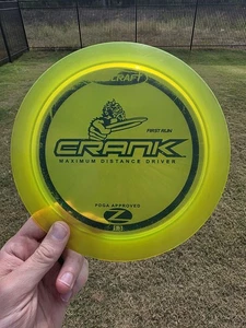 Discraft First Run Crank - PFN- Rare - Disc Golf Driver - Picture 1 of 1