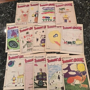 Lotto fumetti The Gazette 1987 - 14 totali. Domenica di giornale retrò vintage anni 80 - Foto 1 di 10