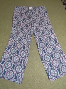 Pantalones de pijama para mujer Crown & Ivy | Talla S | Elegantes y cómodos | 100 % rayón  - Imagen 1 de 21