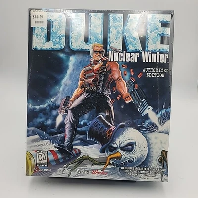 Duke Nukem 3D: Nuclear Winter - Factory Sealed - IBM CD-ROM Big Box PC 1997 Read - Image 1 of 3