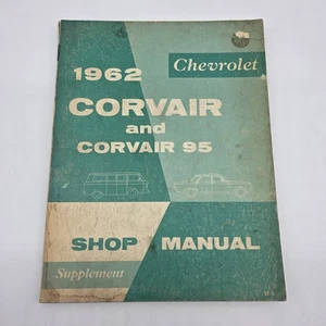 1962 Chevrolet Corvair & Corvair 95 Original Service Shop Manual Supplemen B - Picture 1 of 15