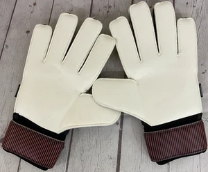 Adidas Predator Fingersave Perlique Goalie Gloves Size 10 Wrist Wrap Foam Palm - Picture 1 of 14