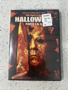 HALLOWEEN Part I & II DVD Rob Zombie Films Unrated Director's Cuts - Picture 1 of 2