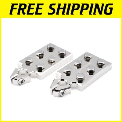 6 Spot SAE Battery Terminal Blocks - Aluminum Top Post Connectors with 12 Studs - Image 1 of 4