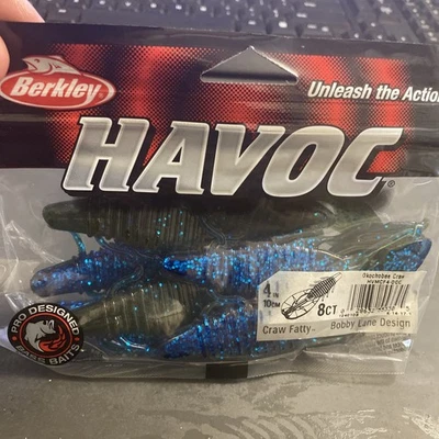 Berkley Havoc 4” Craw Fatty Okeechobee Craw paquete de 8 unidades Foto 1 de 4