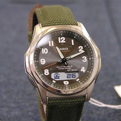 [UK STOCK] CASIO WAVE CEPTOR WVA-M630B Tough Solar Watch - Japan Model Imported! - Image 1 of 4