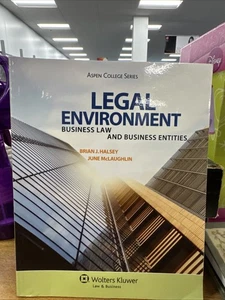 Legal Environment: Business Law and Business Entities [Aspen College Series] - Picture 1 of 10