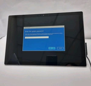 Microsoft Surface Pro 7 Tablet 10th Gen Core i5 8Gb RAM 256GB SSD Bios Locked-20 - Picture 1 of 16