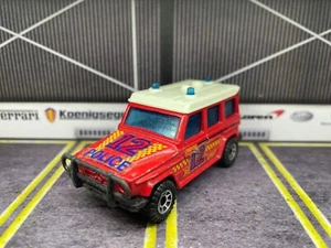 MATCHBOX MERCEDES BENZ G WAGON 280 GE RED 1984 RESUCE 1:64 53 - Picture 1 of 9