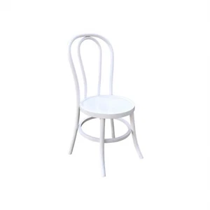 Bentwood Dining Chair White (Stackable) 42 X 40.5 X 93CMH - Picture 1 of 4