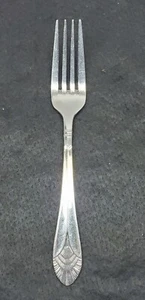 Winco Peacock 1 Stainless Steel Dinner Fork 7 3/4" Glossy 18/10 - Picture 1 of 5
