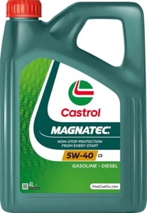 Olio lubrificante Magnatec 5W40 C3 4L per motore auto Oil CASTROL - Foto 1 di 3