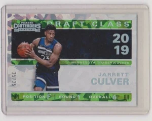 2019-20 Panini Contenders JARRETT CULVER Draft Class Cracked Ice 25/25 MINNESOTA - Picture 1 of 2