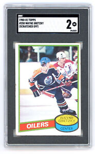 🏒 1980 Topps Wayne Gretzky #250 SGC 2 2nd Year NHL HOF Kings Oilers 81 Rare SP