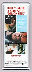 DEMON SEED - LARGE 'wide'movie poster FRIDGE MAGNET- Sci-Fi CLASSIC! - Foto 1 di 1