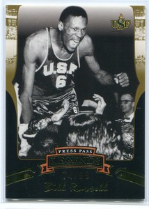 2006-07 Press Pass Legends Gold 56 Bill Russell 74/99