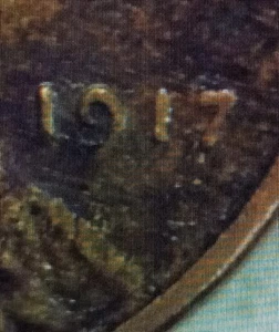 VERY RARE 1917 DDO LINCOLN WHEAT CENT ERROR - Picture 1 of 4