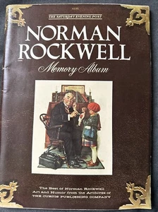 Vintage Norman Rockwell Memory Album 1979 Saturday Evening Post - Picture 1 of 10
