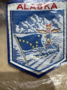 Vintage Alaska Souvenir Patch Made In Japan - Bild 1 von 9