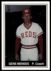 1982 TCMA Waterbury Reds Gene Menees Waterbury Reds #5