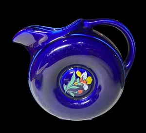 Vintage Hall China Blue Blossom Donut Krug / Krug - Rarität Muster/Farbkombination - Bild 1 von 10