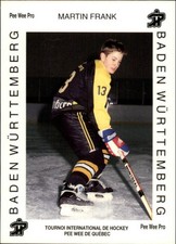 1992 Quebec Pee-Wee Tournament #1687 Frank Martin