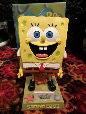  Bob Esponja Pantalones Cuadrados Bobblehead Brooklyn Cyclones Nickelodeon Night Nuevo en Caja SGA Foto 1 de 2