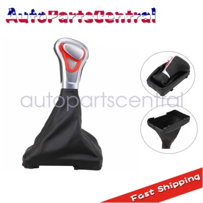 Manija automática de la caja de cambios con perilla de cambio de marchas para Audi A6 A5 A4 A3 Q5 2009-2018 Foto 1 de 4