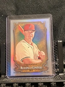 Joc Pederson 2024 Allen & Ginter Hot Box Silver Portrait  SP - Diamondbacks - Picture 1 of 2