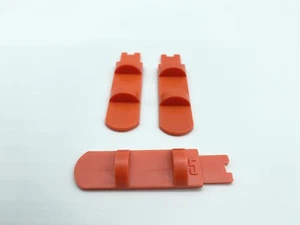 Concept 2000 Musical Railroad Color Code Track Tie Insert 3 Piece Lot Red #5 - Picture 1 of 2