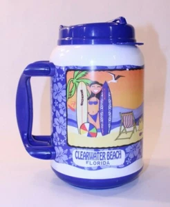 De Colección Whirley Clearwater Beach Florida Jarra Termo Hecho para Beber EE. UU. XM-44 FLA Taza - Imagen 1 de 12