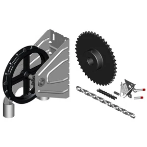 Garage Door Chain Hoist Model 2000R 6.6:1 Reduction Wall Mount (1 Inch Shaft) - Picture 1 of 1