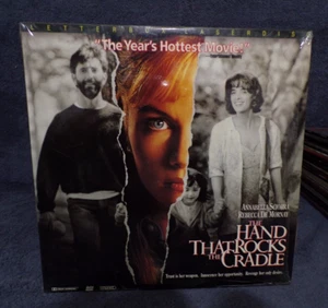 The Hand That Rocks The Cradle Exciting Thriller Laserdisc Home Movie - Picture 1 of 2