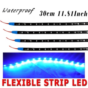 4pieces with blue colpr 12" boat bow navigation car LED lighting diving boat 12V - Picture 1 of 9