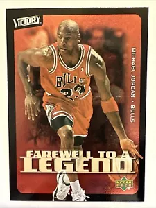 MICHAEL JORDAN 2003 FAREWELL TO A LEGEND Upper Deck #230 Chicago Bulls - Picture 1 of 3
