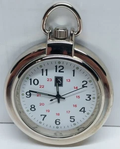Paul Sebastian Pocket Watch Quartz **New Battery** - Picture 1 of 3
