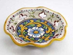 CIOTOLA GRANDE IN CERAMICA SICILIANA BAROCCO ART 22 - Bild 1 von 1